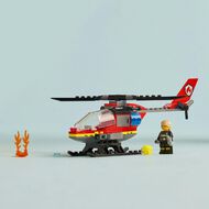 LEGO CITY Fire Rescue Helicopter 60411