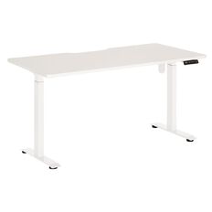 Jasper J Emerge Elec Height Adj Single Motor 2 Stage Scallop 1800 WhtWht
