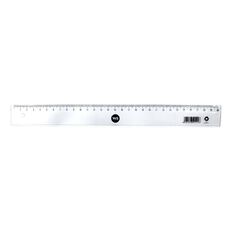 WS Recycled Plastic Ruler 30cm Clear