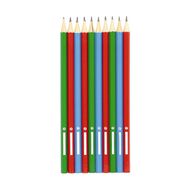 WS Name Plate HB Pencil Assorted Assorted 10 Pack