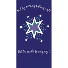 John Sands Birthday Cards Bdy Star
