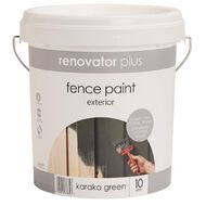 Renovator Plus Fence Paint Karaka 10L
