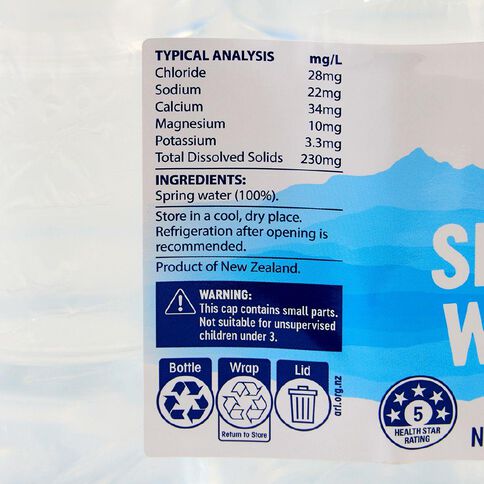 Market Kitchen Still Spring Water 24 Pack 500ml