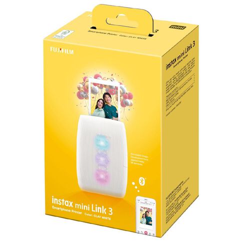 Fujifilm Instax Mini Link 3 Clay White