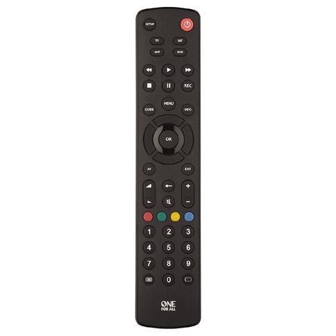 One for All Contour 4 Device Universal Remote URC1240