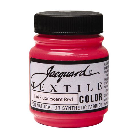 Jacquard Textile Colours 66.54ml Fluorescent Red