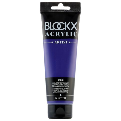 BLOCKX Acrylic Tube Ultramarine Violet 120ml