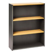 Jasper J Emerge Bookcase 1200 Beech/Ironstone