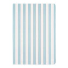 Uniti Stationery Mint Stripe A4 Notebook