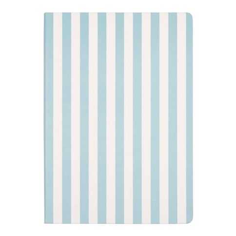 Uniti Stationery Mint Stripe A4 Notebook