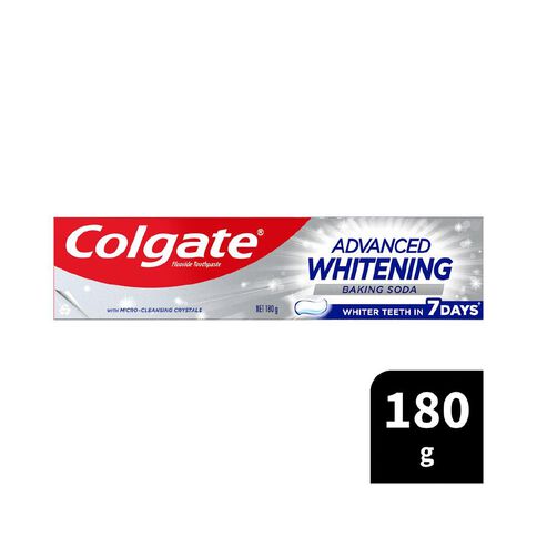 Colgate Advance White Baking Soda Toothpaste 180g