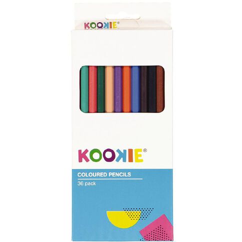 Kookie Coloured Pencils 36 Pack