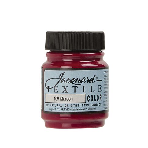 Jacquard Textile Colours 66.54ml Maroon
