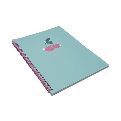 Uniti Clubhouse Softcover Notebook Cherry Green Light