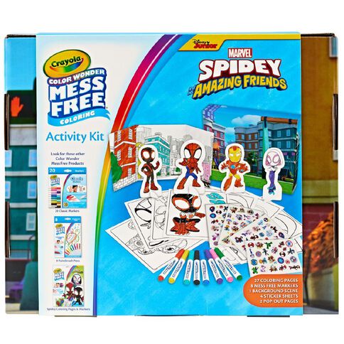 Crayola Mess Free Spidey & Friends Activity Kit