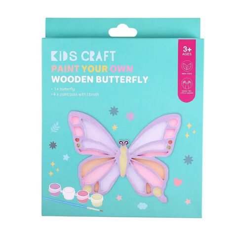 Paint Your Own Wooden Butterfly
