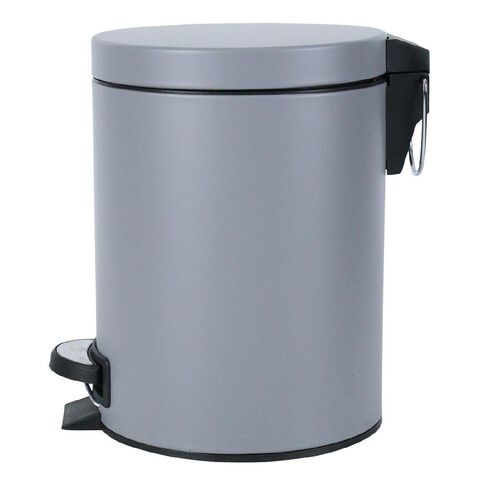 Living & Co Pedal Bin Grey 3L