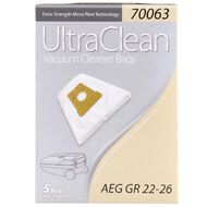 Ultra Clean Vacuum Bags For AEG Grobe 5 Pack