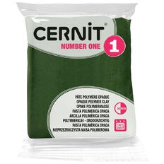 Cernit Polymer Clay No1 56g Olive