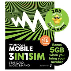 Warehouse Mobile Multi SIM