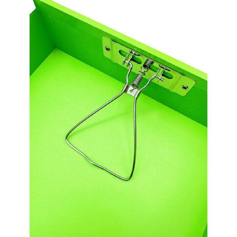 WS Pressboard File Box Green Foolscap