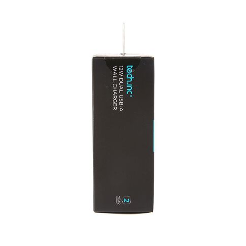 Tech.Inc 12W Dual USB-A With Charger