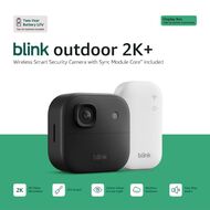 Blink Outdoor 2K+ With Sync Module Core 1 Pack Black