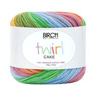 Birch Yarn Twirl Cake 100% Acrylic 150G Gentle Breeze
