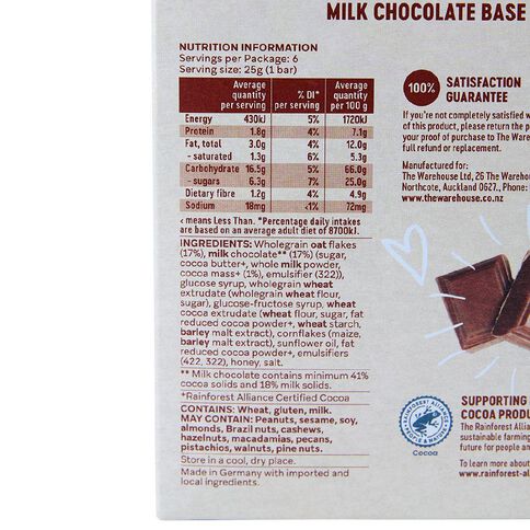 Market Kitchen Muesli Bar Chocolate 6 Pack 6 Pack