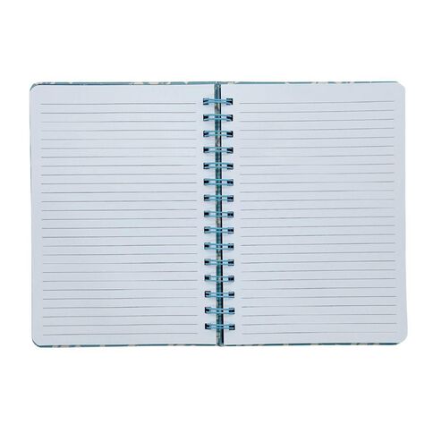 Uniti Cozy Core Notebook A5 Floral Blue Light