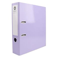 WS Lever Arch File Purple Mid