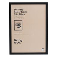 Living & Co Everday Poster Frame Black 50cm x 70cm