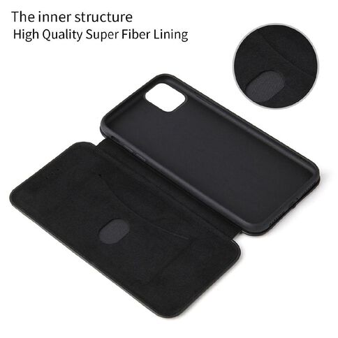 INTOUCH iPhone 13 Milano Wallet Case Black