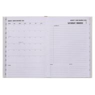 WS 2026 Diary A5 Day to Page Flowers And Bees