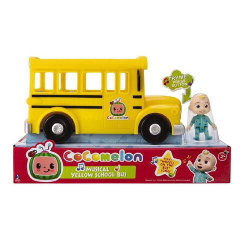Cocomelon Vehicle School Bus Yellow Mid