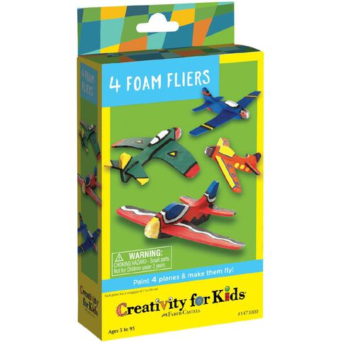 Faber-Castell Creativity for Kids Foam Flyers 4 Pack