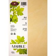 Direct Paper Marble Paper 210gsm Yellow A4 5 Pack