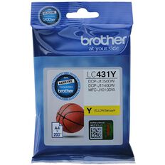 Brother LC431Y Ink Yellow 200 Pages
