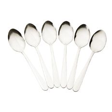 Living & Co Everyday Spoons Stainless Stainless Steel 6 Pack
