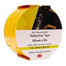 3M 983-71 Reflective Tape 50mm X 3m Yellow Mid