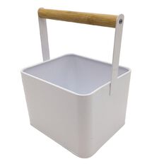 Living & Co Peg Storage Tin White