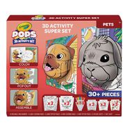 Crayola Pops 3d Activity Super Set - Pets