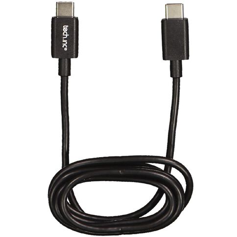 Tech.Inc USB-C to USB-C Cable 1M Black