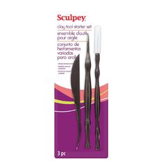 Sculpey Clay Tool Starter Set Black