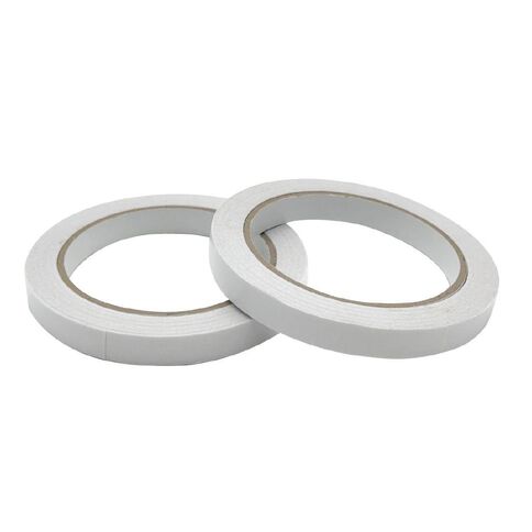Uniti Double Sided Tape 12mm x 20m 2 Pack