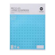 WS Jumbo Scrapbook 395mm x 300mm Unruled 28 Leaf Blue