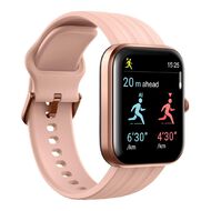 Ryze Evo Smart Watch With Alexa Pink +White