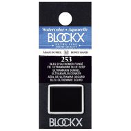 BLOCKX Watercolour Half Pan S2 253 Ultramarine Deep Blue Blue