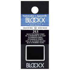 BLOCKX Watercolour Half Pan S2 253 Ultramarine Deep Blue Blue