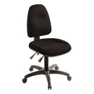 Eden Spectrum Heavy Duty 200kg 2 Lever Highback Ergonomic Chair Black